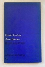 Anarchismus. Begriff und Praxis. Cover des Buches Anarchismus. Begriff und Praxis. (ISBN: B0024HLUVK)