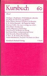 Kursbuch 60 Moral Cover des Buches Kursbuch 60 Moral (ISBN: B0026OVVRO)