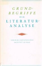 Grundbegriffe der Literaturanalyse. Cover des Buches Grundbegriffe der Literaturanalyse. (ISBN: B00299LAIQ)