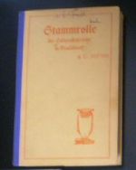 Stammrolle der Schlaraffenreyche in Deutschland Anno Uhui 102/103 Cover des Buches Stammrolle der Schlaraffenreyche in Deutschland Anno Uhui 102/103 (ISBN: B002B1HGQC)