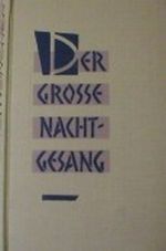 Der Große Nachtgesang. Eine Indianische Erzählung Cover des Buches Der Große Nachtgesang. Eine Indianische Erzählung (ISBN: B002C2YQY0)