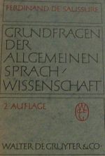 Grundfragen der Allgemeinen Sprachwissenschaft Cover des Buches Grundfragen der Allgemeinen Sprachwissenschaft (ISBN: B002EIJX3G)