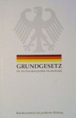 Grundgesetz für die Bundesrepublik Deutschland Cover des Buches Grundgesetz für die Bundesrepublik Deutschland (ISBN: B002LORI1C)