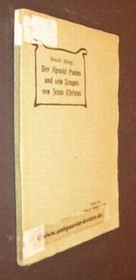 Der Apostel Paulus und sein Zeugnis von Jesus Christus. Cover des Buches Der Apostel Paulus und sein Zeugnis von Jesus Christus. (ISBN: B002UMU984)