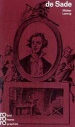 De Sade Cover des Buches De Sade (ISBN: B003FEU864)