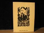 Es Lebe Der Krieg Cover des Buches Es Lebe Der Krieg (ISBN: B003YU0PAS)