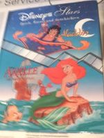 Aladdin - Arielle, die Meerjungfrau (DISNEY STARS - Spiele, Rätsel und Geschichten) Cover des Buches Aladdin - Arielle, die Meerjungfrau (DISNEY STARS - Spiele, Rätsel und Geschichten) (ISBN: B004HSF5BA)