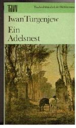 Ein Adelsnest Cover des Buches Ein Adelsnest (ISBN: B004KOMGBI)