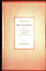 Das Lob Gottes Cover des Buches Das Lob Gottes (ISBN: B004P0B9H4)