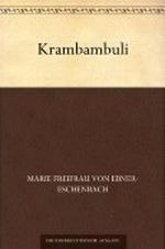 Krambambuli Cover des Buches Krambambuli (ISBN: B004UBAEF6)