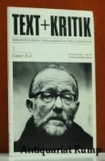Günter Eich. Cover des Buches Günter Eich. (ISBN: B004V5RQT8)