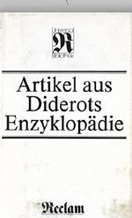 Artikel aus der von Diderot und D´Alembert herausgegebenen Enzyklopädie - Texte und Kommentare zum materialistischen Denken der Antike. Cover des Buches Artikel aus der von Diderot und D´Alembert herausgegebenen Enzyklopädie - Texte und Kommentare zum materialistischen Denken der Antike. (ISBN: B0057AUTNG)
