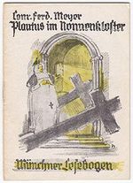 Plautus im Nonnenkloster (Münchner Lesebogen 91) Cover des Buches Plautus im Nonnenkloster (Münchner Lesebogen 91) (ISBN: B0059EL6QE)