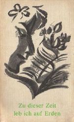 Zu dieser Zeit leb ich auf Erden Cover des Buches Zu dieser Zeit leb ich auf Erden (ISBN: B005C2X37S)