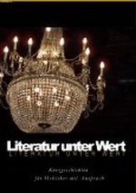 Literatur unter Wert - Kurzgeschichten für Hektiker mit Anspruch Cover des Buches Literatur unter Wert - Kurzgeschichten für Hektiker mit Anspruch (ISBN: B005O53YF4)