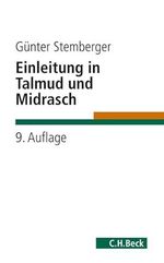 Einleitung in Talmud und Midrasch (C.H. Beck Studium) Cover des Buches Einleitung in Talmud und Midrasch (C.H. Beck Studium) (ISBN: B005XV3JYU)