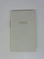 Hebels Werke in einem Band (Bibliothek deutscher Klassiker) Cover des Buches Hebels Werke in einem Band (Bibliothek deutscher Klassiker) (ISBN: B006NXWLA0)