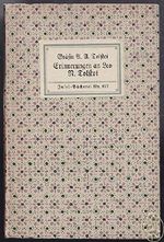 Erinnerungen an Leo N.Tolstoi Cover des Buches Erinnerungen an Leo N.Tolstoi (ISBN: B00I17XJPM)