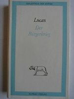 Der Bürgerkrieg oder Die Schlacht bei Pharsalus. Aus dem Lateinischen übertragen von Dietrich Ebener. Mit einer umfangreichen Einleitung. Cover des Buches Der Bürgerkrieg oder Die Schlacht bei Pharsalus. Aus dem Lateinischen übertragen von Dietrich Ebener. Mit einer umfangreichen Einleitung. (ISBN: B00IPWL2LG)