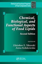 Chemical, Biological, and Functional Aspects of Food Lipids (Chemical & Functional Properties of Food Components Book 13) (English Edition) Cover des Buches Chemical, Biological, and Functional Aspects of Food Lipids (Chemical & Functional Properties of Food Components Book 13) (English Edition) (ISBN: B00OD4MNLS)