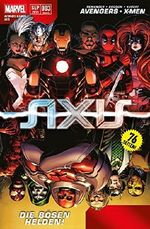 Avengers & X- Men: Axis #3 - **Marvel Mega- Event 2015** (2015, Panini) Cover des Buches Avengers & X- Men: Axis #3 - **Marvel Mega- Event 2015** (2015, Panini) (ISBN: B014BTKYPG)