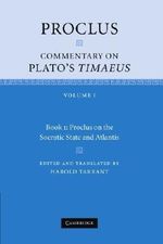 Proclus: Commentary on Plato's Timaeus: Volume 1, Book 1: Proclus on the Socratic State and Atlantis by Proclus (2011-03-03) Cover des Buches Proclus: Commentary on Plato's Timaeus: Volume 1, Book 1: Proclus on the Socratic State and Atlantis by Proclus (2011-03-03) (ISBN: B01A68L6OY)