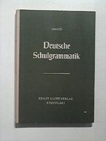 Deutsche Schulgrammatik. Cover des Buches Deutsche Schulgrammatik. (ISBN: B01H10FCYA)