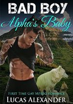 Gay Romance: Bad Boy Alpha's Baby (Straight to Gay First Time Mpreg Romance) (Alpha Male Shapeshifter shifter wolf Omega male pregnancy MC motorcycle) Cover des Buches Gay Romance: Bad Boy Alpha's Baby (Straight to Gay First Time Mpreg Romance) (Alpha Male Shapeshifter shifter wolf Omega male pregnancy MC motorcycle) (ISBN: B01HDPT8F2)