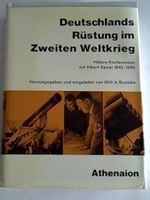 Deutschlands Rüstung im Zweiten Weltkrieg. Hitlers Konferenzen mit Alber Speer 1942-1945. Cover des Buches Deutschlands Rüstung im Zweiten Weltkrieg. Hitlers Konferenzen mit Alber Speer 1942-1945. (ISBN: B01KS9U5CU)