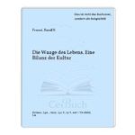 Die Waage des Lebens. Eine Bilanz der Kultur Cover des Buches Die Waage des Lebens. Eine Bilanz der Kultur (ISBN: B01MZ41IT1)