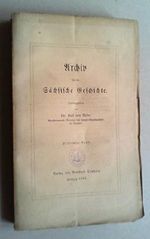 Archiv für die Sächsische Geschichte. Bd. VII. Cover des Buches Archiv für die Sächsische Geschichte. Bd. VII. (ISBN: B071YTSX4V)