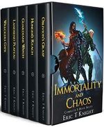Immortality and Chaos: The Complete 5-Book Epic Fantasy Series: (Wreckers Gate, Landsend Plateau, Guardians Watch, Hunger's Reach, Oblivion's Grasp) (English Edition) Cover des Buches Immortality and Chaos: The Complete 5-Book Epic Fantasy Series: (Wreckers Gate, Landsend Plateau, Guardians Watch, Hunger's Reach, Oblivion's Grasp) (English Edition) (ISBN: B07HR6456K)