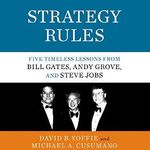 Strategy Rules: Five Timeless Lessons from Bill Gates, Andy Grove, and Steve Jobs Cover des Buches Strategy Rules: Five Timeless Lessons from Bill Gates, Andy Grove, and Steve Jobs (ISBN: B07W736P1D)