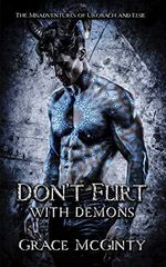 Don't Flirt With Demons: The Misadventures of Ukobach and Elsie (English Edition) Cover des Buches Don't Flirt With Demons: The Misadventures of Ukobach and Elsie (English Edition) (ISBN: B092BL7DJZ)