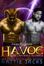 Havoc: Alien Captain's Alliance (Haalux Empire Book 3) (English Edition) Cover des Buches Havoc: Alien Captain's Alliance (Haalux Empire Book 3) (English Edition) (ISBN: B093DZ9QD6)