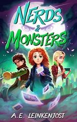 NERDS & MONSTERS - Die komplett verrückte Jagd nach dem mächtigsten Selfie der Welt: Ein spektakuläres Halloween-Abenteuer für alle Grusel-Fans, Nerds und Helden Cover des Buches NERDS & MONSTERS - Die komplett verrückte Jagd nach dem mächtigsten Selfie der Welt: Ein spektakuläres Halloween-Abenteuer für alle Grusel-Fans, Nerds und Helden (ISBN: B09KWD4PL1)
