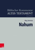 Nahum (Biblischer Kommentar Altes Testament - Bandausgaben) Cover des Buches Nahum (Biblischer Kommentar Altes Testament - Bandausgaben) (ISBN: B09WSG9K2S)