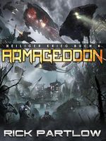 Armageddon: Eine militärische Science-Fiction-Serie (Heiliger Krieg 4) Cover des Buches Armageddon: Eine militärische Science-Fiction-Serie (Heiliger Krieg 4) (ISBN: B0BR8DR8M9)