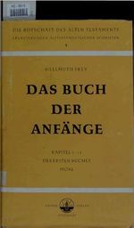 Das Buch der Anfänge. Cover des Buches Das Buch der Anfänge. (ISBN: B0CCH8QZD6)