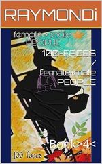 100-FACES / female+male PEOPLE: Book>4< (FingerTipCaricature) Cover des Buches 100-FACES / female+male PEOPLE: Book>4< (FingerTipCaricature) (ISBN: B0CZHQ4M32)
