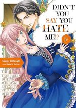 Didn't You Say You Hate Me!? The Troubled Doting Marriage Life of a Strange Duke Vol. 4 (English Edition) Cover des Buches Didn't You Say You Hate Me!? The Troubled Doting Marriage Life of a Strange Duke Vol. 4 (English Edition) (ISBN: B0D6QQGW88)