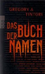 Gregory & Tintori: Das Buch der Namen Cover des Buches Gregory & Tintori: Das Buch der Namen (ISBN: B003CPDGVK)