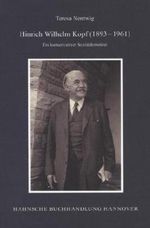 Hinrich Wilhelm Kopf Cover des Buches Hinrich Wilhelm Kopf (ISBN: 9783775260725)