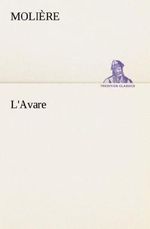 L'Avare Cover des Buches L'Avare (ISBN: 9783849128982)