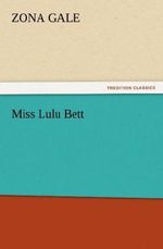 Miss Lulu Bett Cover des Buches Miss Lulu Bett (ISBN: 9783842425118)