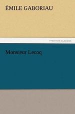 Monsieur Lecoq Cover des Buches Monsieur Lecoq (ISBN: 9783842454330)