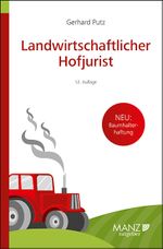 Landwirtschaftlicher Hofjurist Cover des Buches Landwirtschaftlicher Hofjurist (ISBN: 9783214257460)