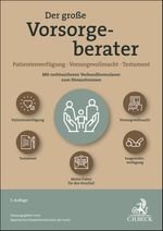 Der große Vorsorgeberater Cover des Buches Der große Vorsorgeberater (ISBN: 9783406839092)