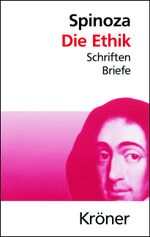 Spinoza, Die Ethik Cover des Buches Spinoza, Die Ethik (ISBN: 9783520024084)