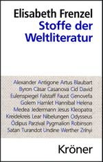 Stoffe der Weltliteratur Cover des Buches Stoffe der Weltliteratur (ISBN: 9783520300102)